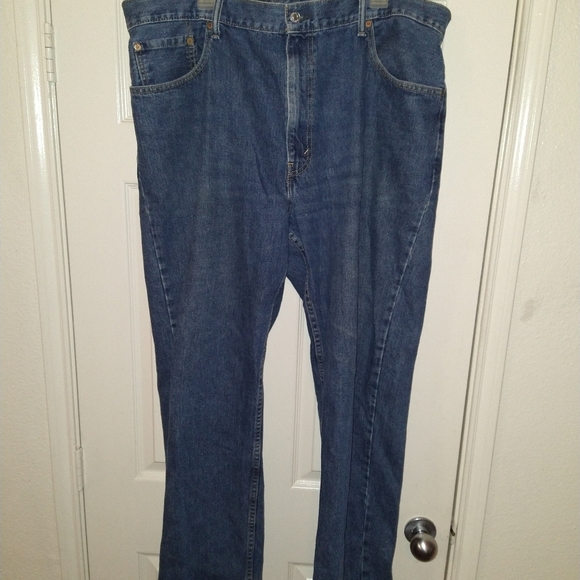Levis 550 Blue Medium Wash Jeans Men's sz 42x32. - Picture 1 of 7